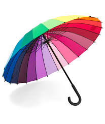 מטריה צבעונית
